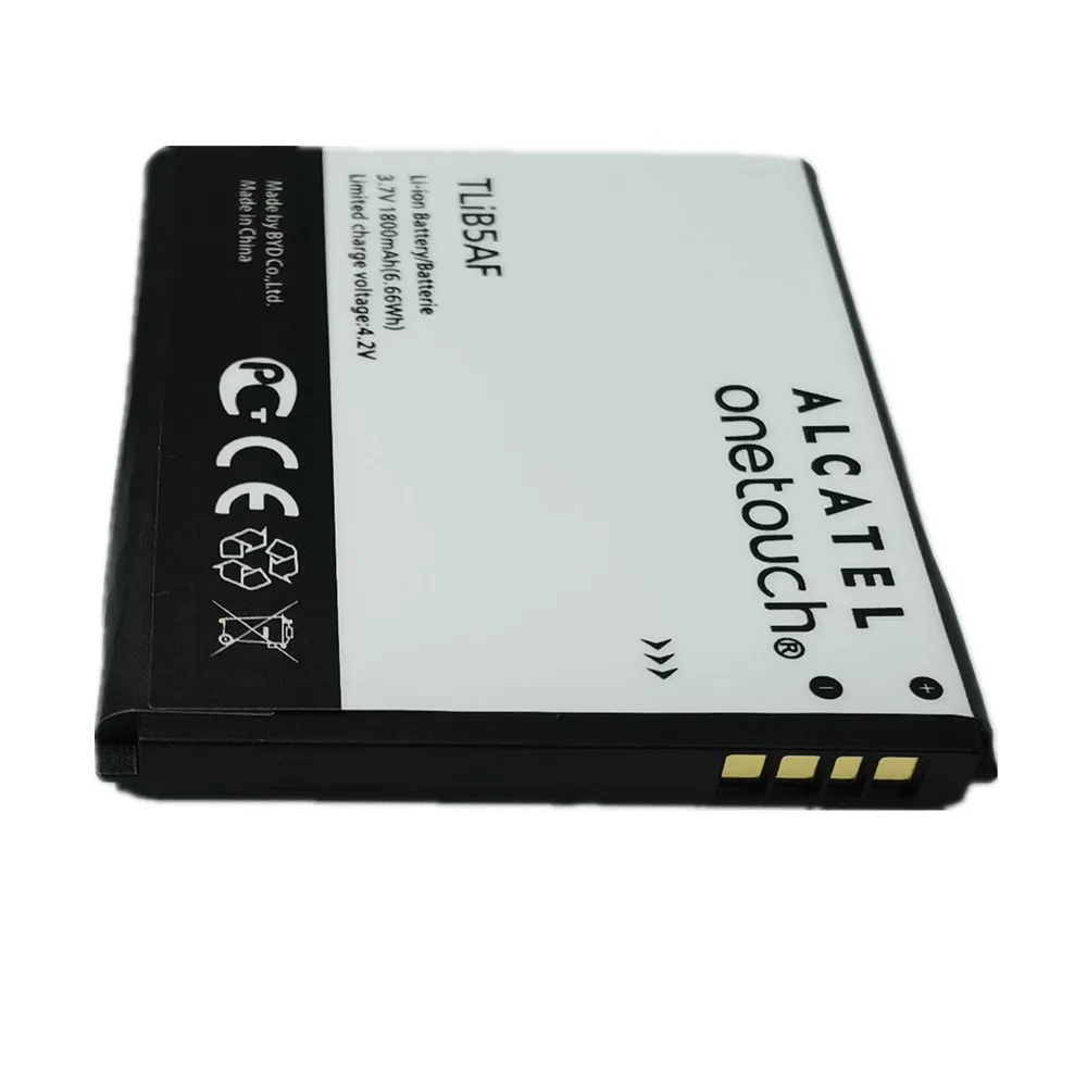 New High Quality TLiB5AF 1800mAh Battery For Alcatel One Touch Pop C5 OT 5036 5036D 5037 5037A 5037D 5037X Smartphone Batteria