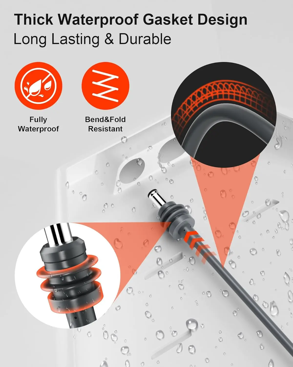 Para starlink mini cabo de alimentação 12v-24v dc adaptador de cigarro de carro com interruptor de luz indicadora led fusível embutido plug and play