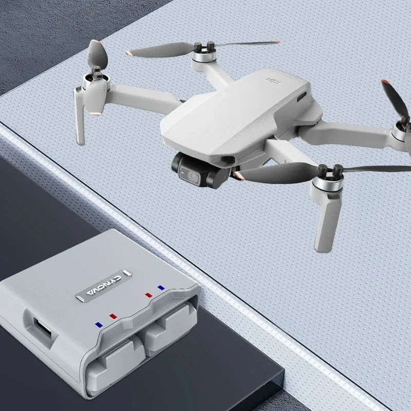 Für DJI Mini 4K Mini 2 SE Drone Batterie Zwei-weg Lade Hub Tragbare Schnelle Lade Fall Power Bank ladegerät Batterie Zubehör