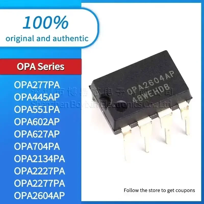 

OPA704PA OPA627AP OPA551PA OPA445AP OPA277PA OPA2604AP OPA2277PA OPA2227PA OPA2134PA OPA2107AP OPA602AP Black casing