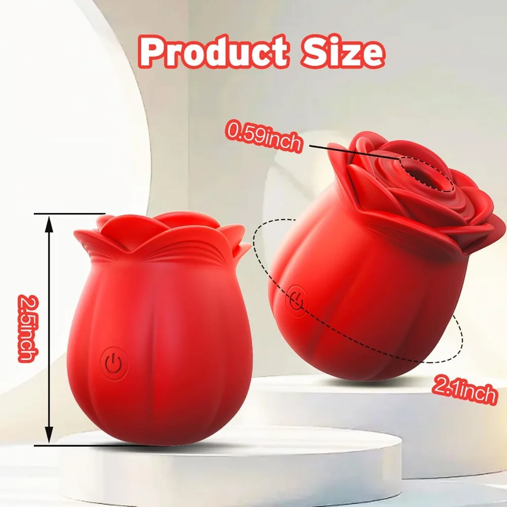 مهبل قوي مص هزاز لعبة الورد للنساء مع مص تهتز 9 طرق لعبة الجنس الشرجي البظر GSpot الحلمة هزاز 18