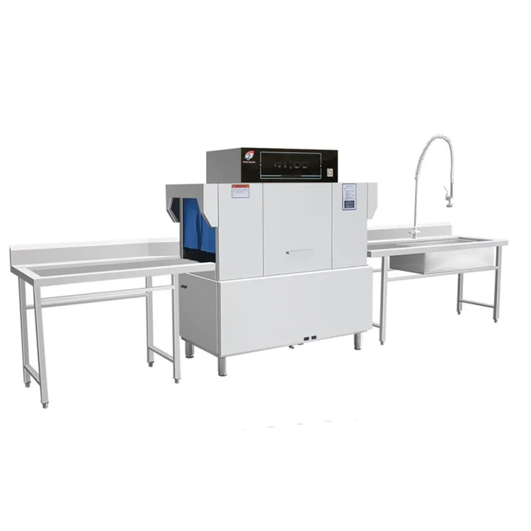 High Quality Commercial Conveyor Dishwasher With Dryer Portable Dishwasher Price For Sale