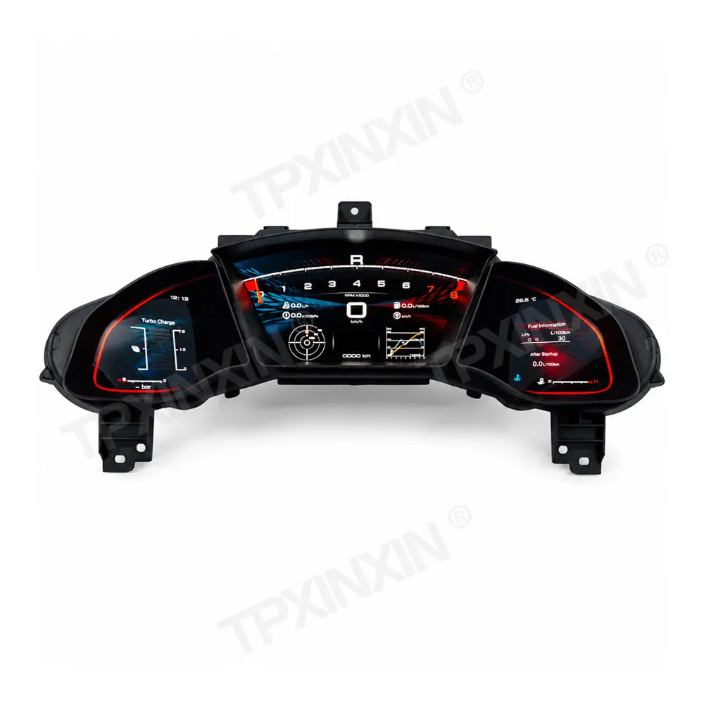 Linux Auto Gauge For Honda Civic 10th 2016~2021 Digital Performance Display Dashboard LCD Speed Table Car Virtual Information