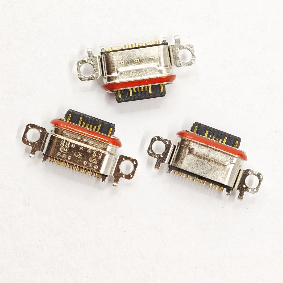 5Pcs For Motorola Moto G56 5G / Tecno Camon 40 Pro 5G / Charger Usb Charging Dock Port Connector Socket Type C Plug image 3