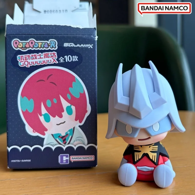 

Bandai Mobile Suit Gundam GQuuuuuuX Potepotte R Blind Box Collectible Figurine Desktop Decoration Anime Collection Fans Gift