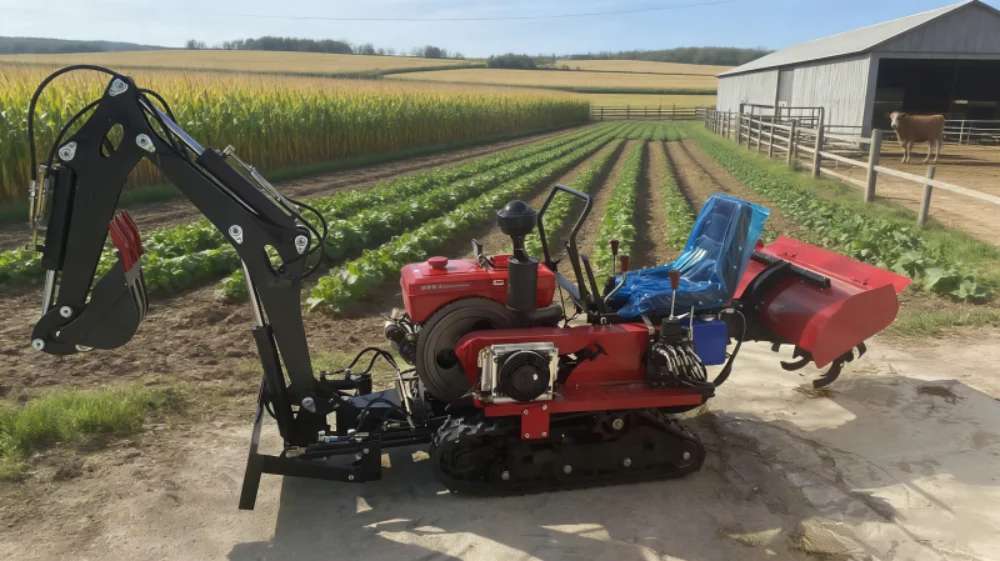 Customized 35HP Crawler Tracto - Garden Tiller Mini review and price