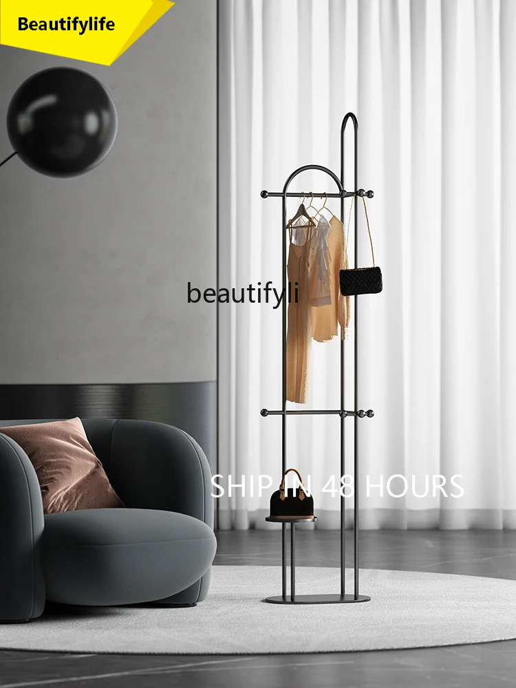 

a16 Легкая роскошная большая вешалка в итальянском стиле, напольная вешалка для спальни, домашняя вешалка для гостиной, угловая вешалка для одежды