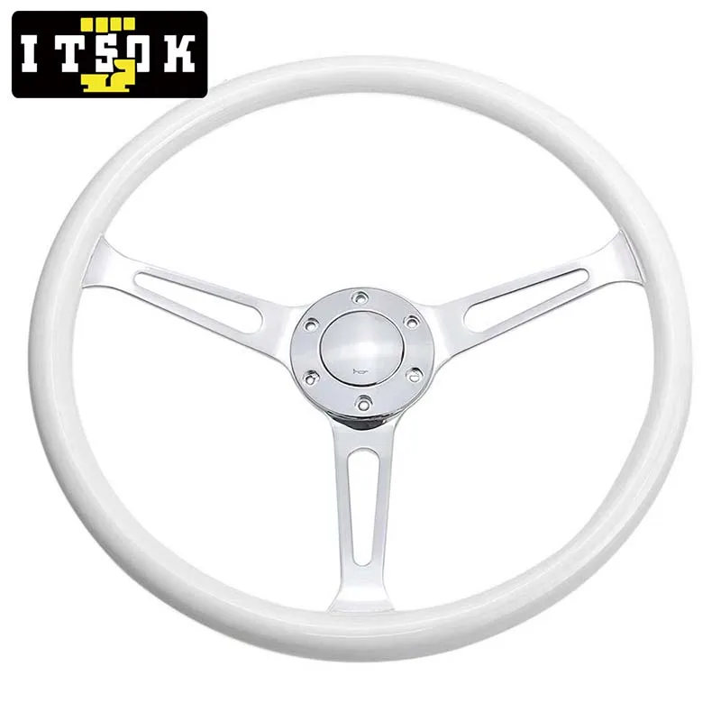 ウッドステアリングホイール ユニバーサル 15インチ 380mm - AliExpress 34
