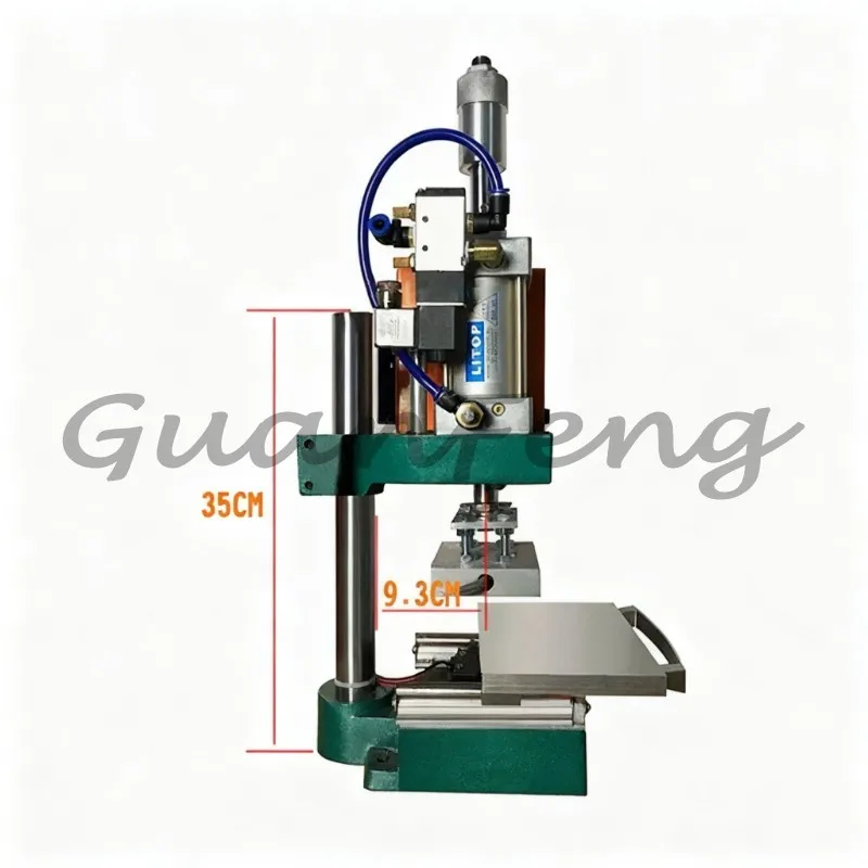 Pneumatic Bronzing Machine, Model WH-TH03, 10 × 13cm Heating Plate with Sliding, Suitable for Temperature-controlled Printing