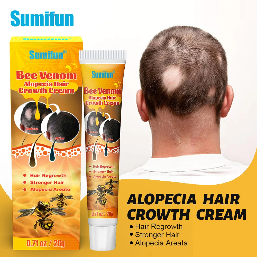 Hair Growth Cream Serum Fast Regrowth Essential Capsule Anti Hair Loss Baldness Reduce Damaged Scalp Treatment For Women Men