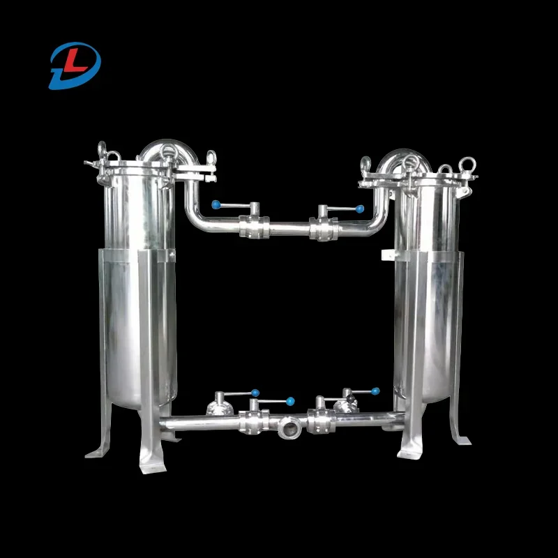 Treatment Bag Flange Type Filtration Vessel Cartridge Multi Filter Housing Liquid For Water Purifier