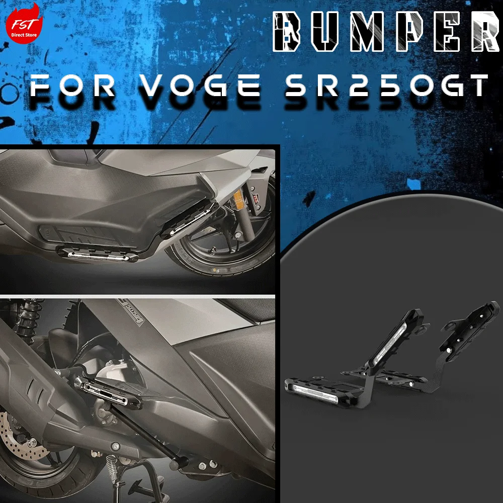 

Fits VOGE SR250GT Anti-fall Protection Pads, Crash Bar, Bumper and Motorcycle Anti-fall Protection Frame