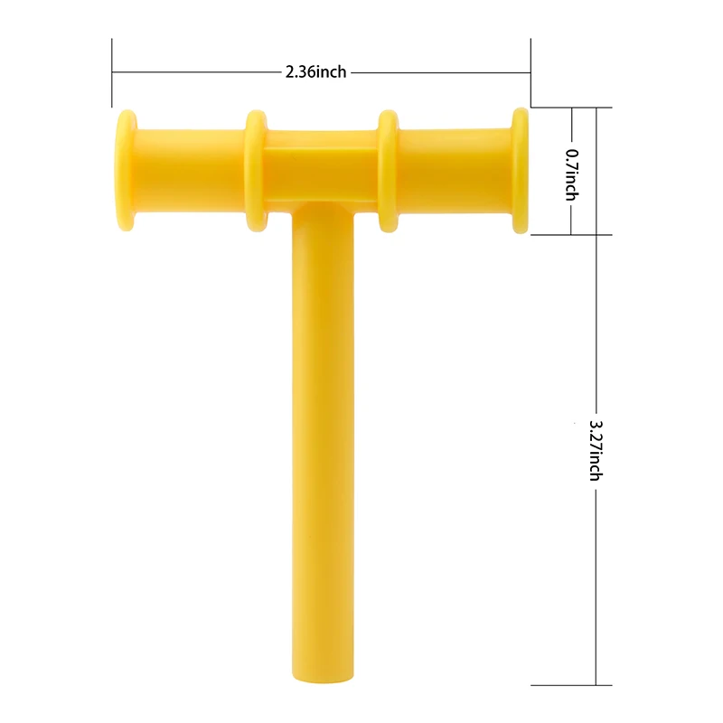 어린이 씹는 튜브 언어 치료 치아 마사지기, 어린이 대화 도구, 자폐증 감각 말하기, 구강 근육 재활 훈련
