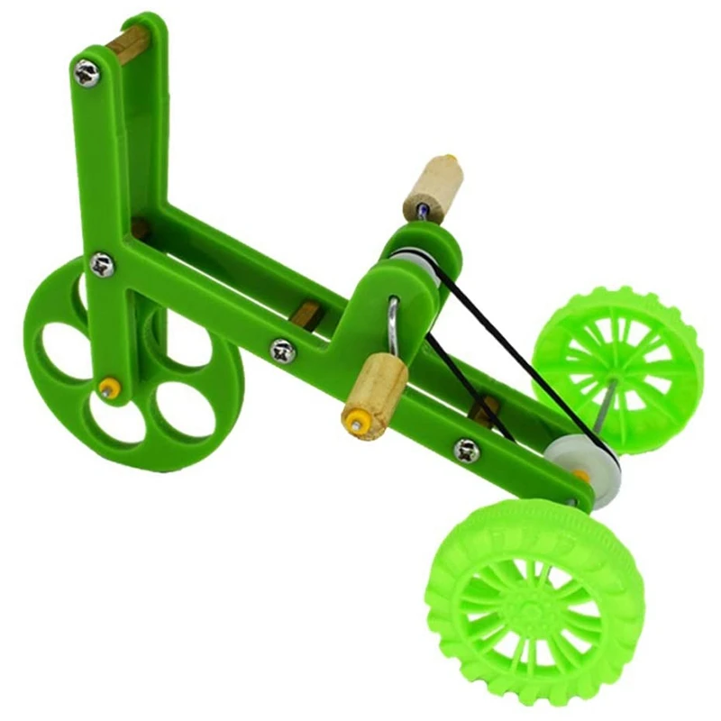 Parrot Training Toy Mini Bike Toy Intelligence Training Toy For Parakeet Cockatiel (Green)