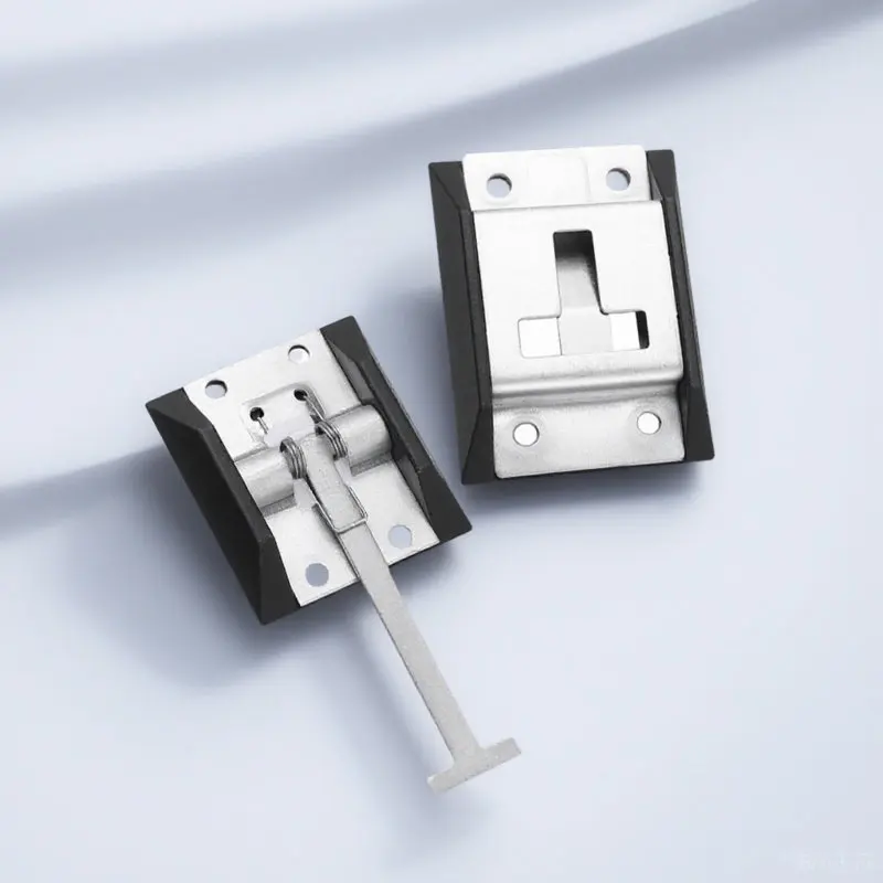 

2Sets Rv Door Latches and Catches Universal Fit Trailer Door Latch T Handle for Trucks Campers Corrosion Resistant Strong Hold