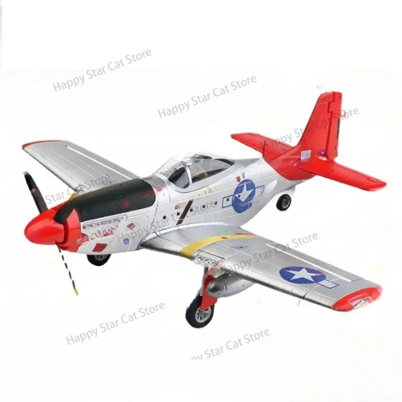 2.4ghz Remote Control Airplane Large Fighter Toys Gift for Boys Fpv Carrier Wltoys Xk A280 Rc Plane P51 Model 3d/6g with Led