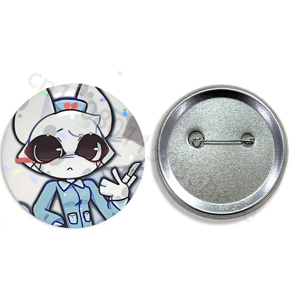 A-Animal Hospital Anomaly Pins 58mm Cute Cartoon Badge Handmade Brooches for Backpack Accessories Jewelry Gifts