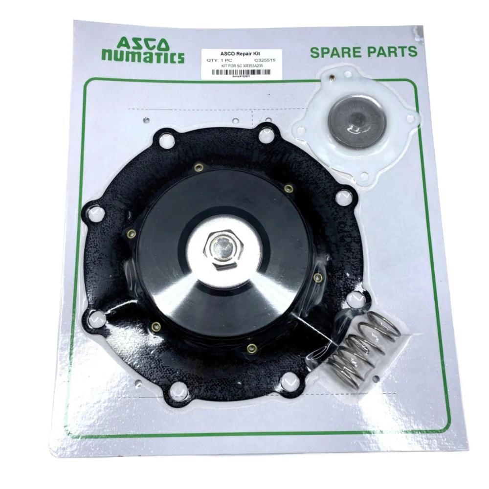 

C325515 Shockwave Diaphragm Kit 3.5 Inch ASCO SCXR353G235 3 1/2 Pulse Valve Diaphragm Sealing Gasket