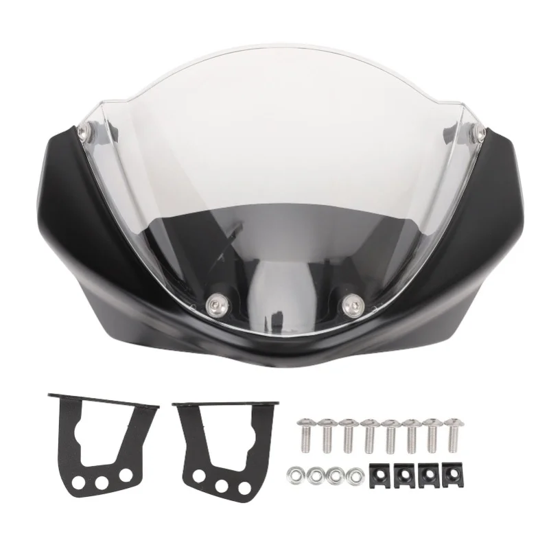 Motorcycle Windshield Rugged Anti Cracking PC Front Wind Deflector Screen For Monster 696 795 796 M1100