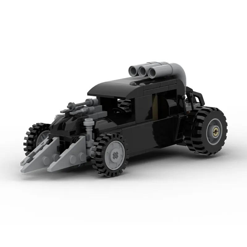 

149-piece small particle building blocks MOC post-apocalyptic vehicle movie toy car gift set