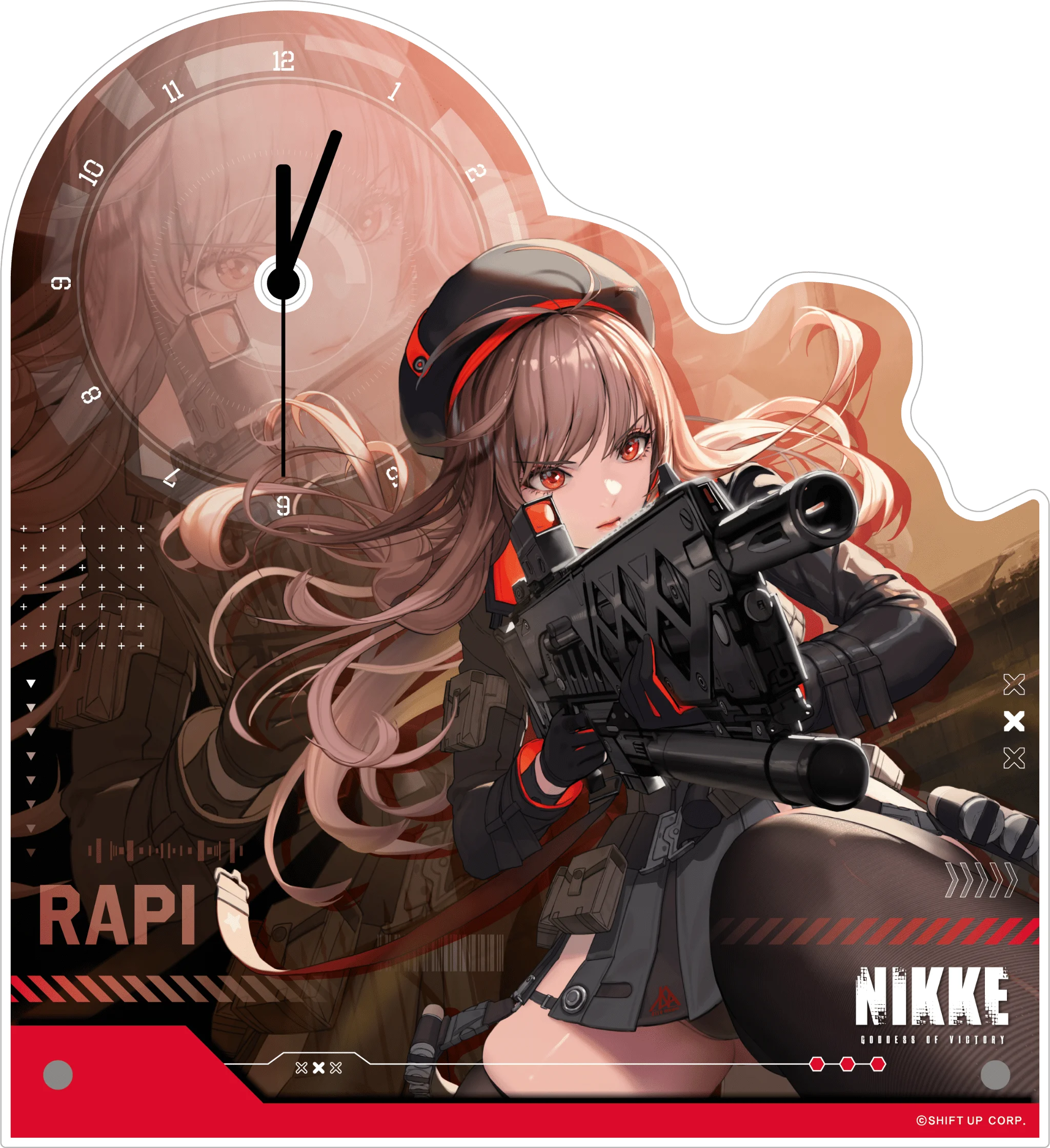 NIKKE Goddess of Victory anime fans game character Scarlet Black Shadow series 15CM station station acrylic tabletop decoration