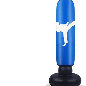 Túi cát kiểu 1PC Boxing Boxing Boxing Túi 160cm/63 inch Cột quyền anh Karate Taekwondo đào tạo công tố 10 Sách bán hàng chính của Kung Fu - 7