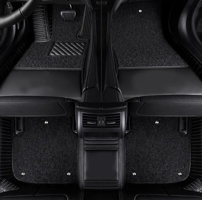 

Custom special car floor mats for Mercedes Benz EQB 250 300 350 2026-2022 5 seats High quality waterproof double layers carpets