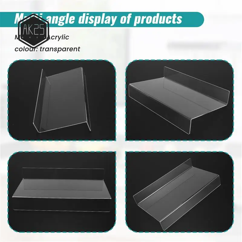 

AK25-прозрачный акриловый органайзер для ящиков для специй, вставка для ящиков для банок с приправами, кухонная полка для специй для ящика (банка в комплект не входит)