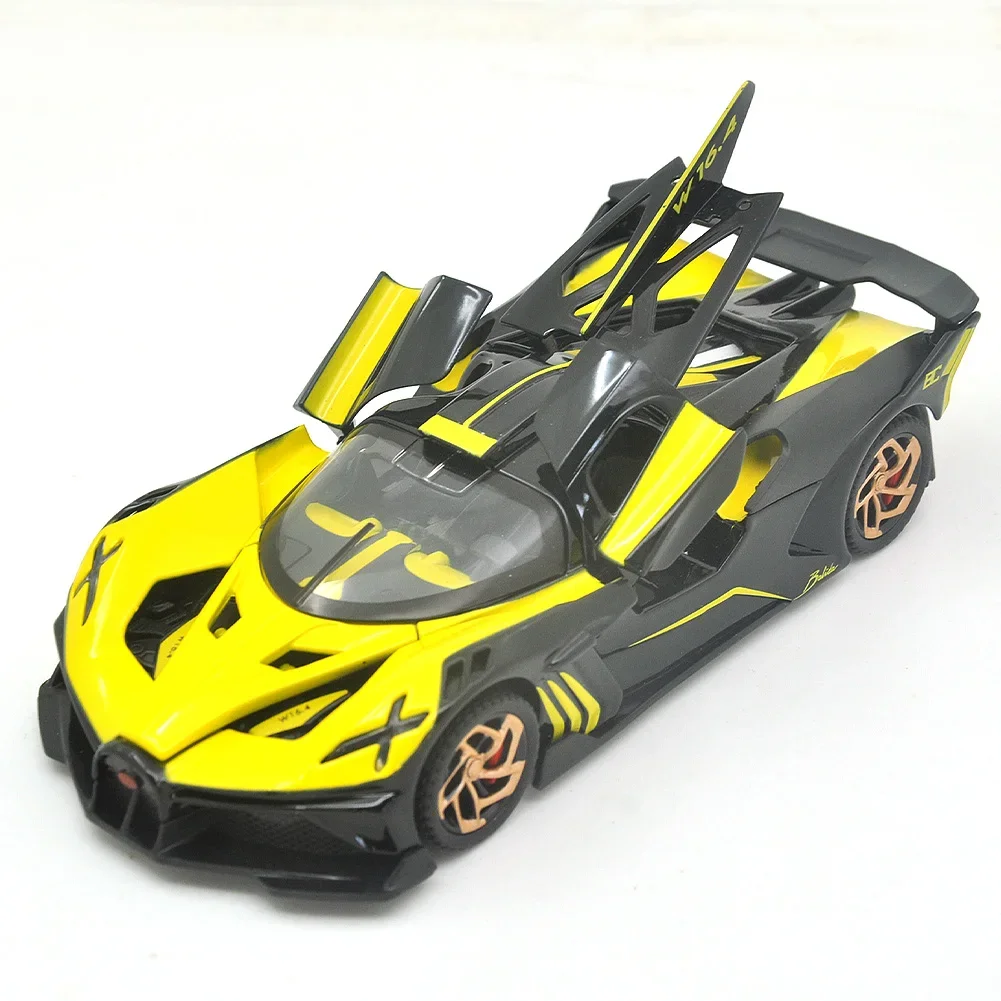 

1/32 For Bugatti Bolide Metal Diecast Alloy Toy Car Model For Boys Children Kids Toys Vehicles Hobbies Collection Pull Back