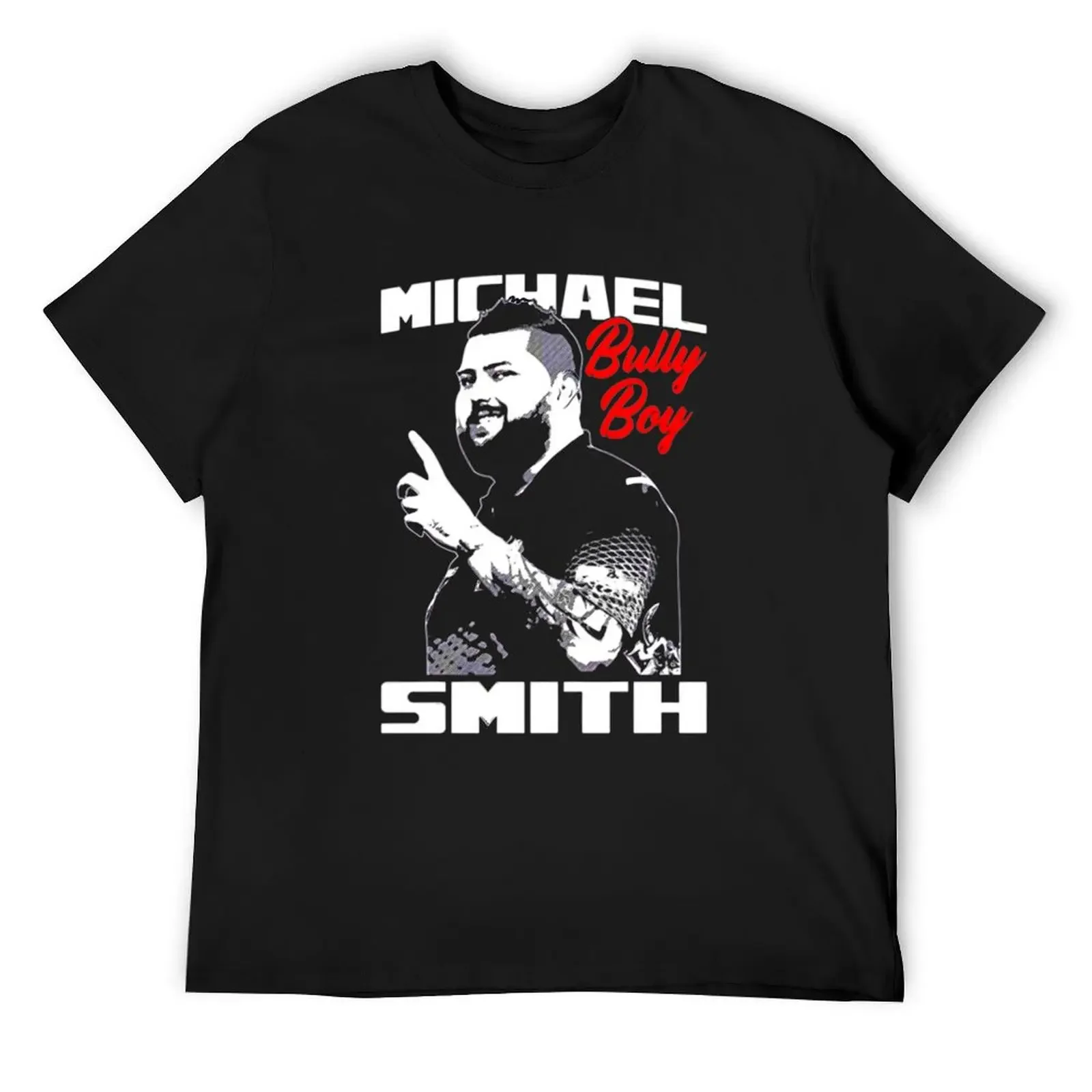 Michael Smith Darts Player T-Shirt tees blacks blanks t shirts men