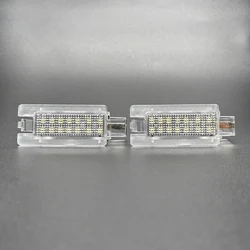 2Pcs For Renault Clio I 1990-1998 19 II 1992-2001 Megane I 1995-2003 Scenic I 1999-2003 White LED License Plate Light