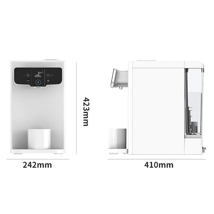 Patent Design Countertop Home 6 Stages Instant Cold Reverse Osmosis Water Purifier Smart Desktop Household Ro Water Filter