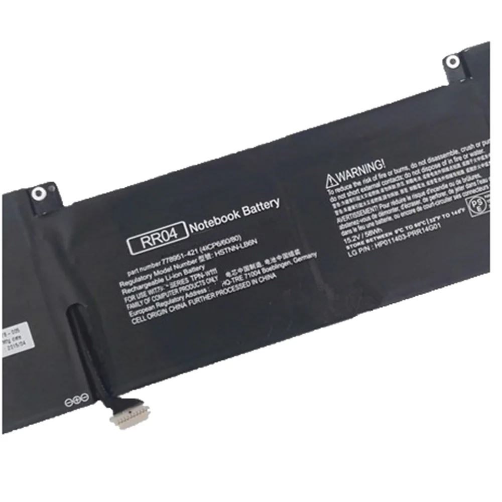 15.2V 58Wh 3720mAh RR04XL RR04 Original Laptop Battery  For HP 15-5014TX 15-5016TX 778978-006 HSTNN-LB6N