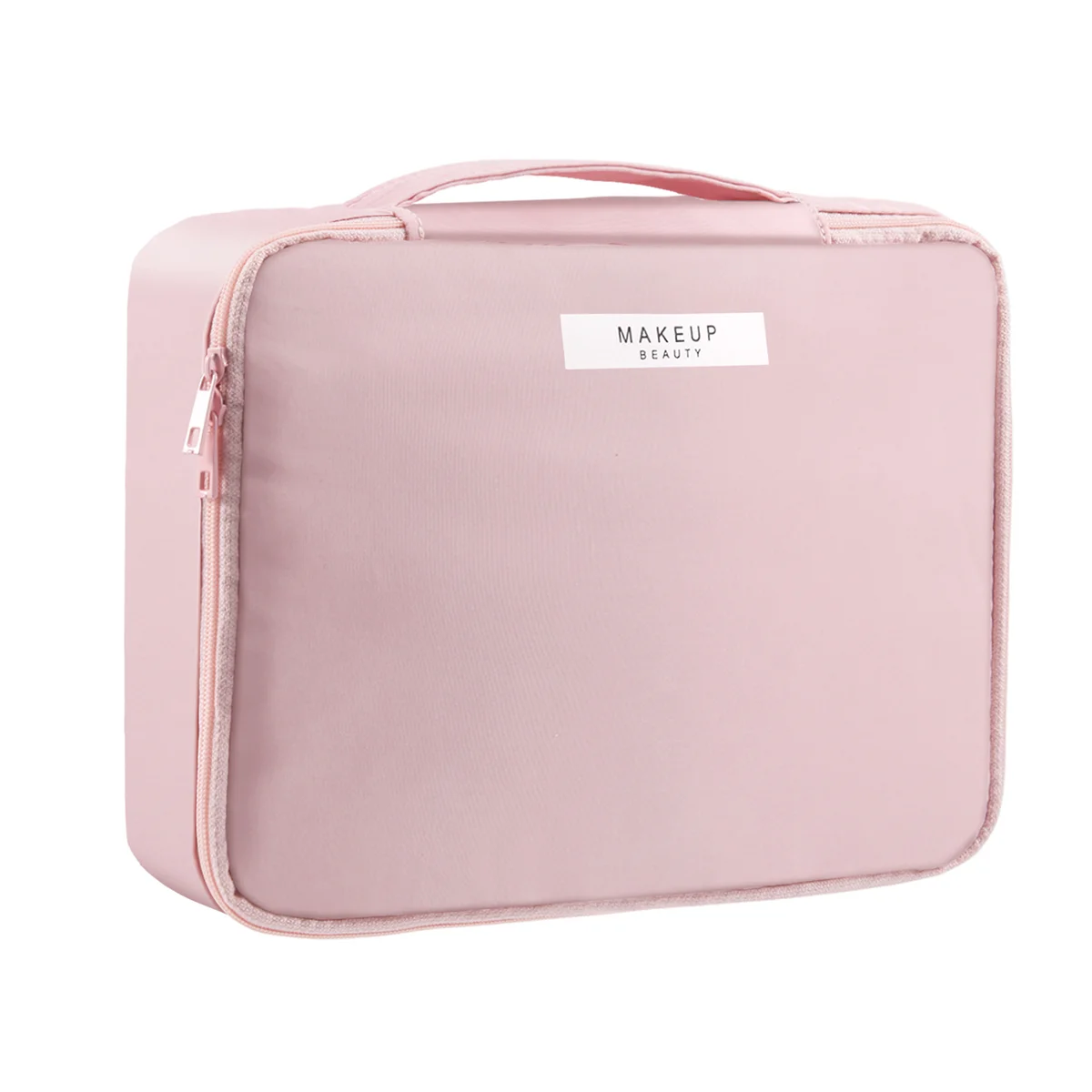 

Cosmetic Bag for Women Cosmetic Travel Bag Toiletry Bag for Girls Make Up Bag Brush Bags Reusable Toiletry Bag- Pink