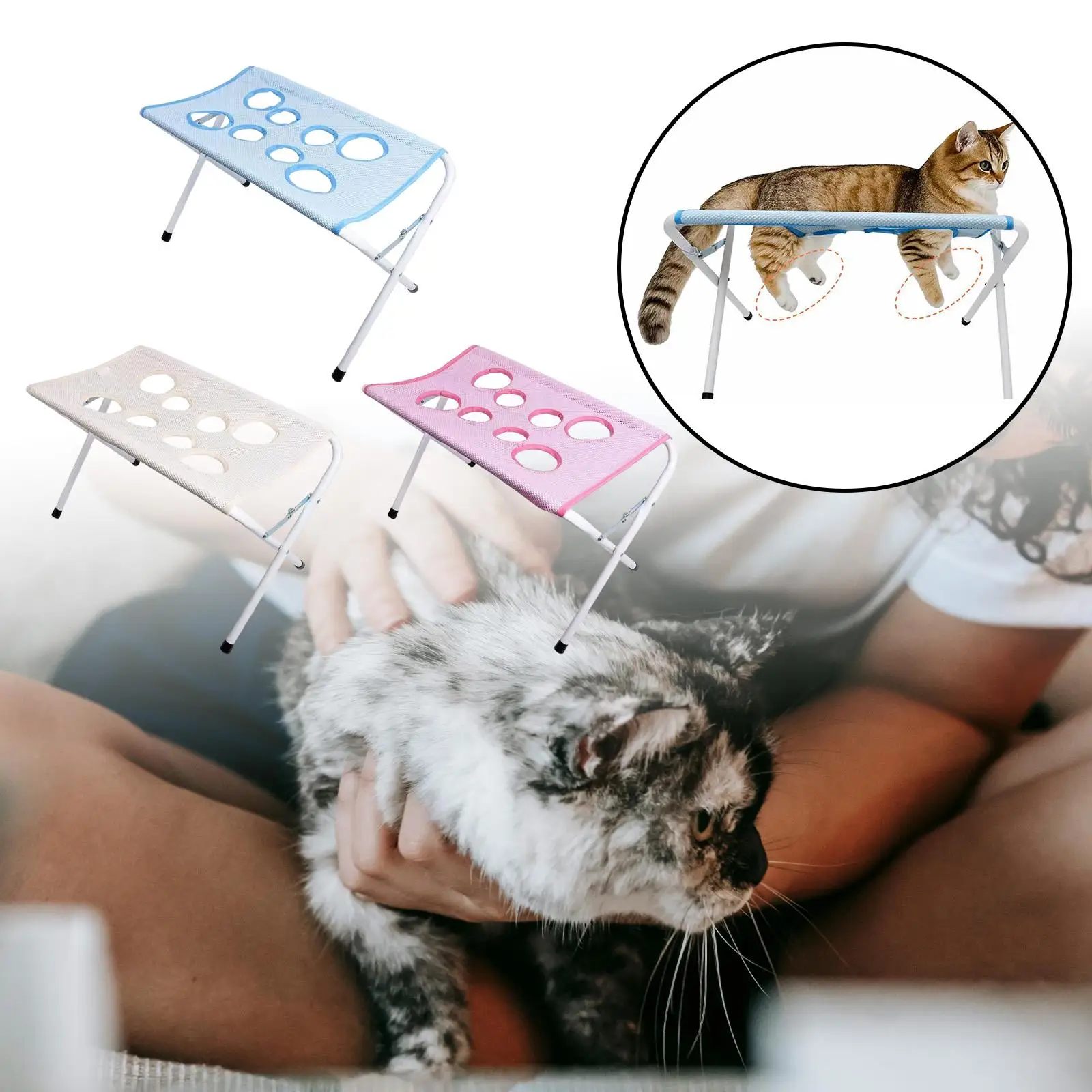 Mesa de aseo desmontable para perros y gatos pequeños medianos - imagen 2