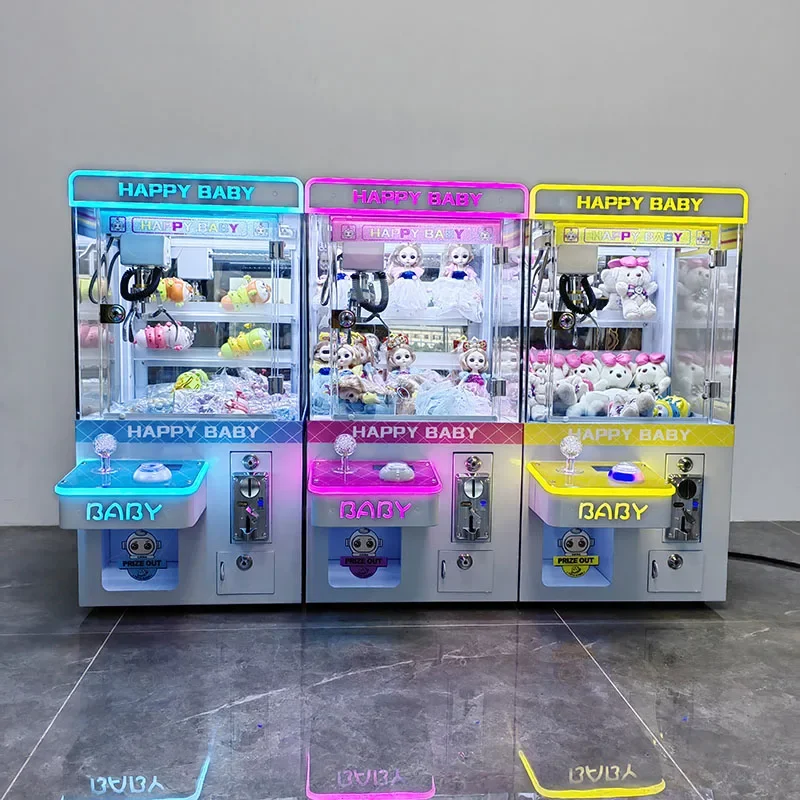 Single boutique doll machine, doll grabbing machine, household clip candy machine, clip doll, small coin-operated