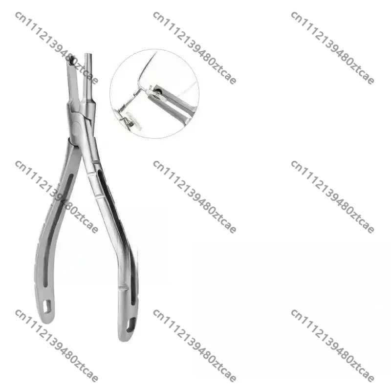 Nose Pad Adjusting Pliers Hollow Elastic‑Designed Support Leaf Pliers Spectacle Frame Nose Support Trimming Hand Tool