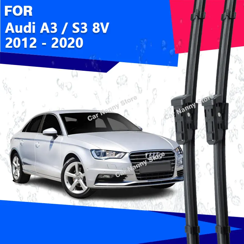 

Переднее лобовое стекло для Audi A3 S3 8V 2012 2013 2014 2015 2016 2017 2018 2019 2020 Щетки стеклоочистителя автомобиля Рычаг стеклоочистителя лобового стекла