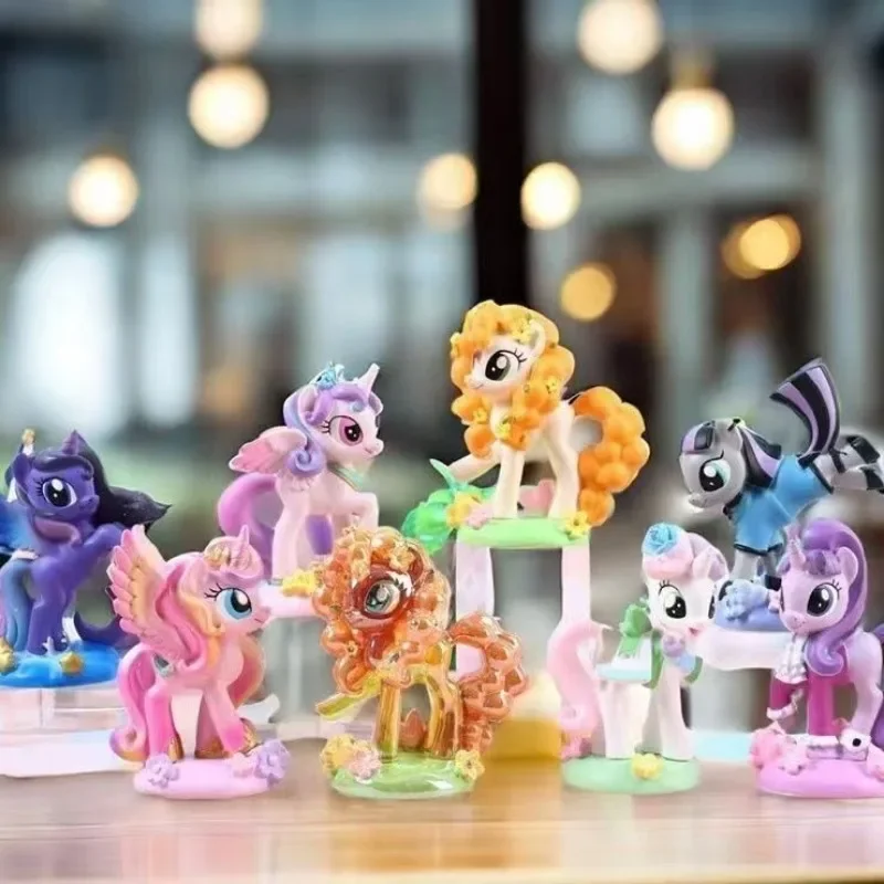 Hasbro My Little Pony Flurry Heart Princess Cadance Leuke Cartoon Blind Box Figuur Creatieve Anime Film Desktop Ornament Geschenkdoos