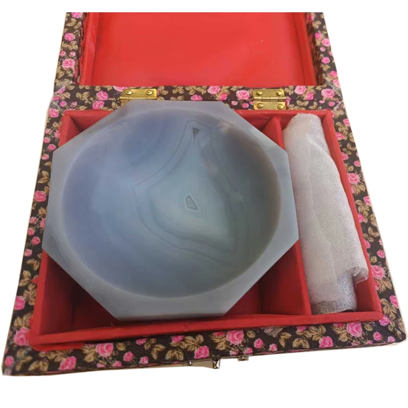 Premium A-Grade Natural Agate Mortar and Pestle 1-Year Warranty for Laboratory Testing Use