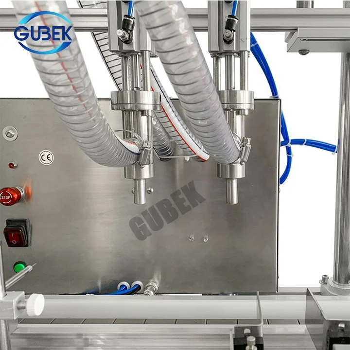 GUBEK Perfume Bottle Syrup Oral Liquid Filling Machine Production Line