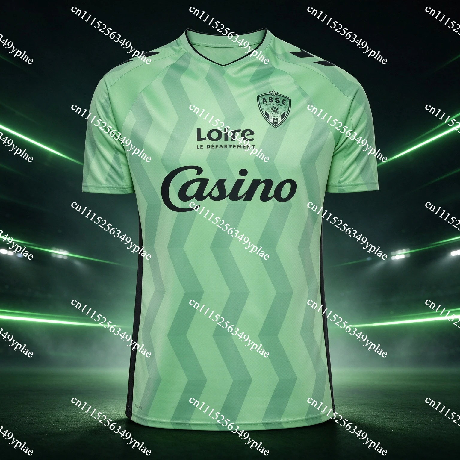 2026/27 Club ASSE French Football jersey T-shirt Men's and Women's Breathable Quick Drying Loose fan gifts Tops