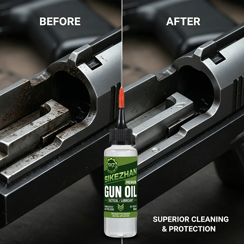 60ml Gun Oil CLP Cleaner Lubricant Protectant Rust Prevention Spray for Rifle Pistol Shotgun Airsoft Hunting Accessories Care