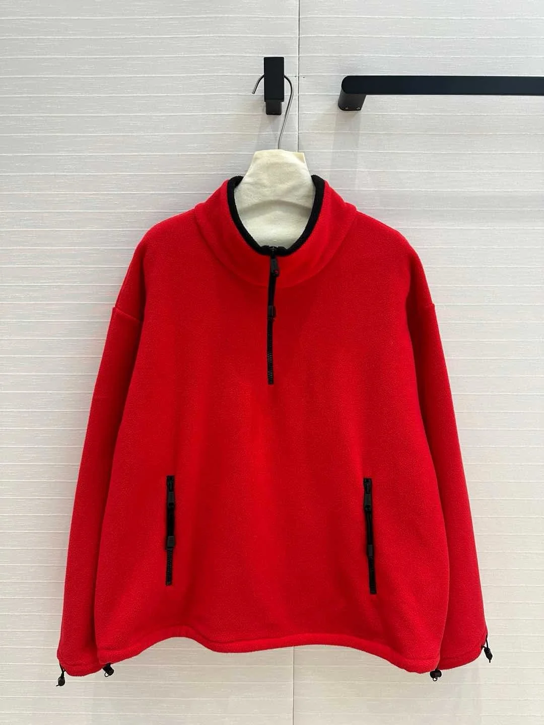 Miu Series 25 Early Autumn Casual Grain Fleece Zipper Stand Collar Jacket Women's Loose Fit Warm Sweatshirt Trendy Brand