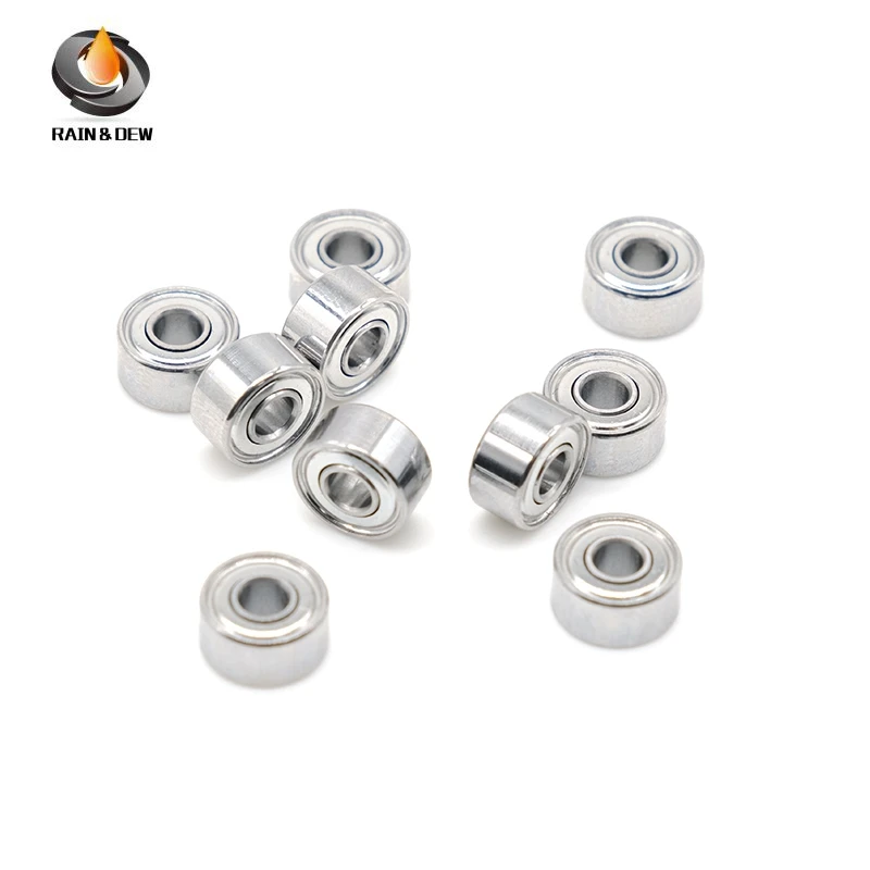 10PCS SMR103ZZ 3X10X4 mm Stainless Steel Bearing ABEC-7 Ball Bearings Shielded SMR103Z SMR103 Z ZZ SMR103