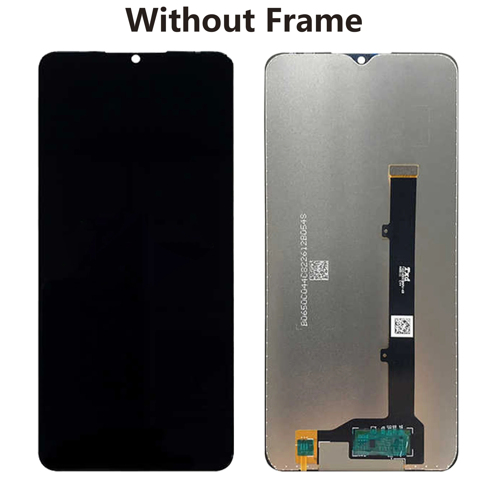 Original Pantalla Touch Screen For ZTE Blade A52 Full With Frame LCD Display Panel Glass Digitizer Assembly Replacement Parts