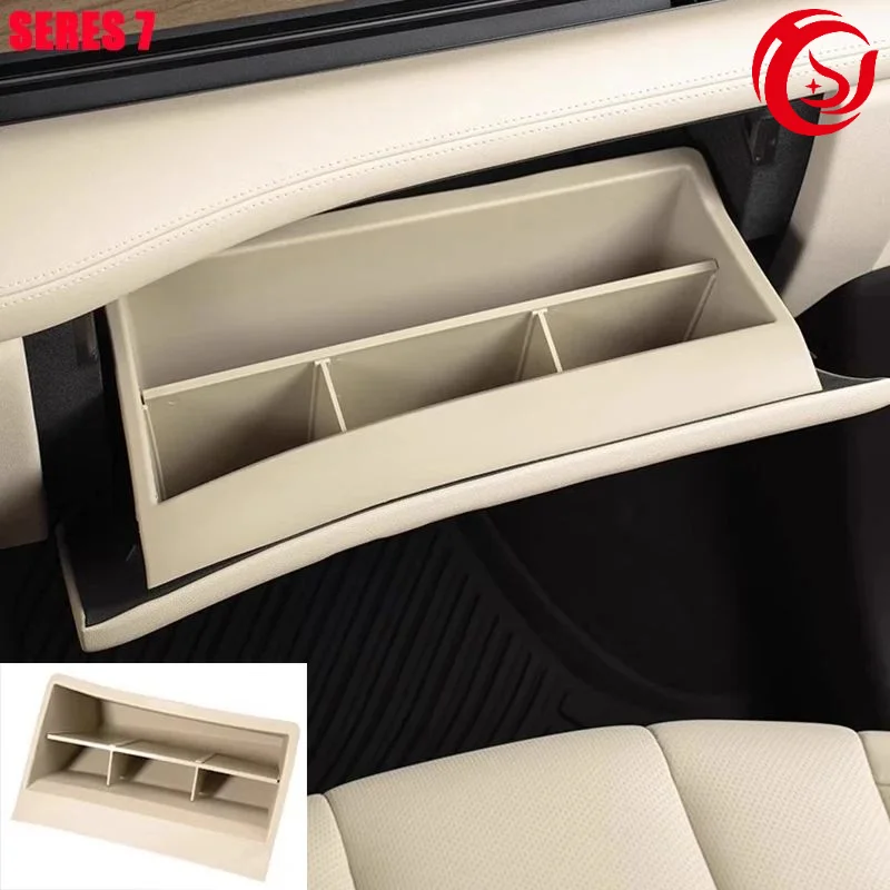 For SERES 7 AITO M7 Front Passenger Glove Box Dtorage Box Partition Layered Storage Box Interior Accessories Modification