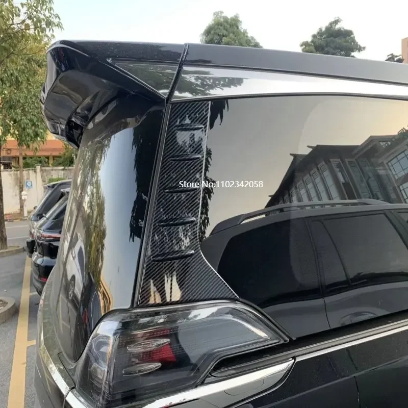 

Для Toyota Alphard Vellfire 2016-2022 автомобильная стойка C заднее окно четверть крышка заднее окно хвостовое крыло боковая крышка аксессуары