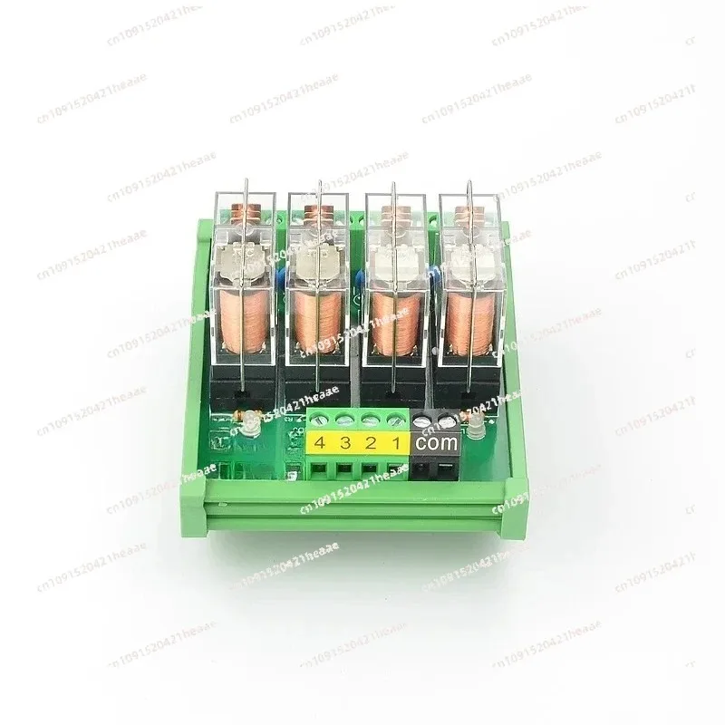 Suitable for 4-way relay module 12V/24V adapter board
