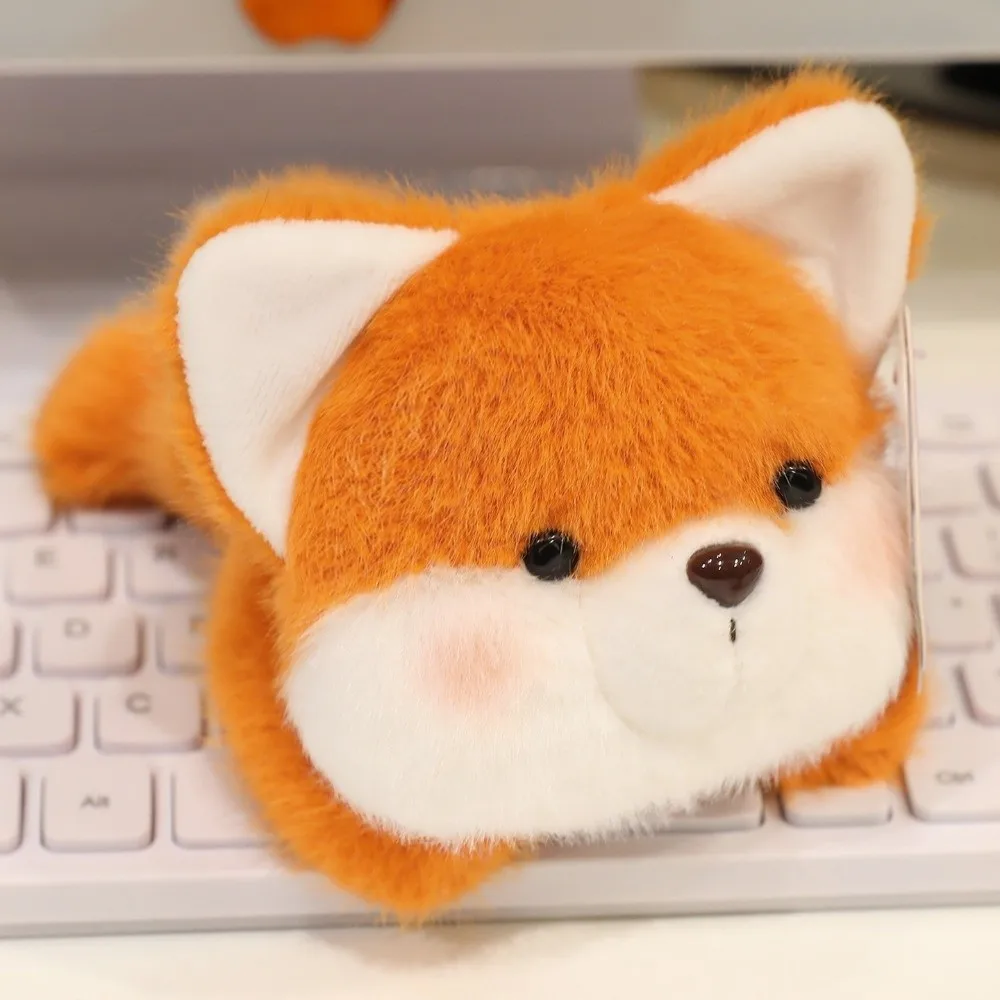 

Kawaii 14 см игрушечный магнит на холодильник, имитация мягких мягких мини-магнитов на холодильник с животными, мультяшное положение лежания, домашний декор